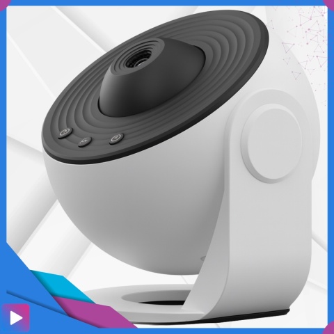 Projektor Gwiazd Planetarium LED 12w1 Lampka Nocna Obrót 360° dla Dzieci i Dorosłych ASATO®