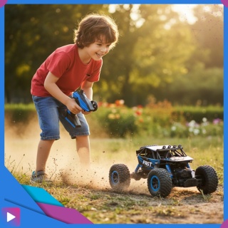 Samochód Zdalnie Sterowany Dla Dzieci Auto Terenowe Pilot Amortyzatory RC Autko ASATO®