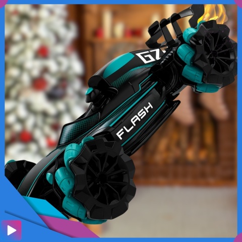 Samochód Zdalnie Sterowany Drift Dla Dzieci 4x4 Auto Sterowanie Gestami Efekt NITRO Autko ASATO®