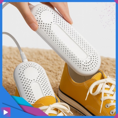 Suszarka Ozonowa do Butów Rękawic Kasków Dezynfekcja Cicha Praca Energooszczędna Kompaktowa ASATO®