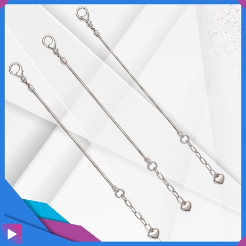 Zestaw do Robienia Bransoletek Naszyjników Biżuterii Dla Dziewczynek z Charmsami Etui 66 Elementów Prezent ASATO®