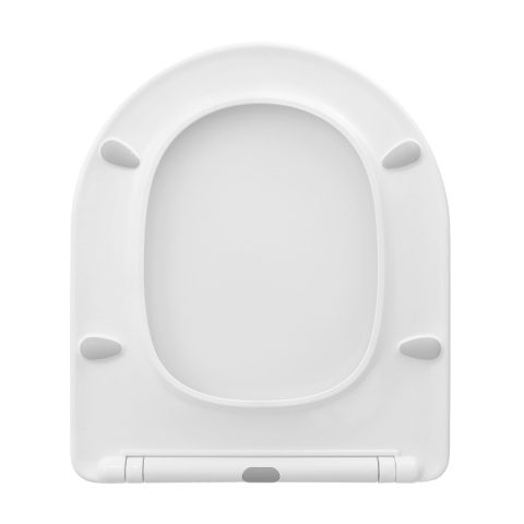 Deska Sedesowa Wolnoopadająca 1046 Biała Duroplast Uniwersalna Klapa WC Twarda