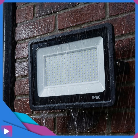 Halogen Naświetlacz LED 150W 6500K IP66 ASATO® Zewnętrzny Lampa Robocza Na Elewację Garaż Warsztat