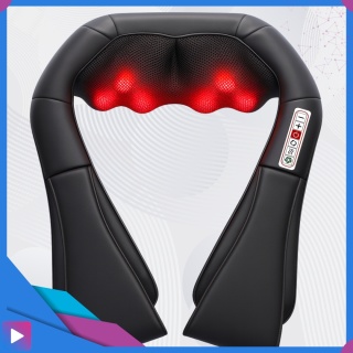 Masażer Karku Shiatsu do Pleców Ciała Szyi Podgrzewany Mocny i Wytrzymały