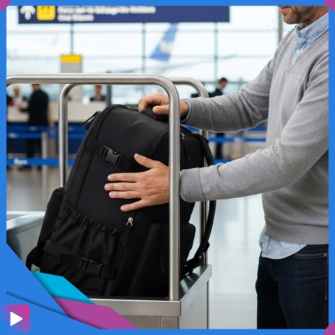 Plecak Do Samolotu Ryanair Wizzair Kabinowy SMART Bag AIR 40x30x20cm