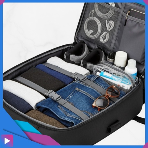 Plecak Do Samolotu Ryanair Wizzair Kabinowy SMART Bag AIR 40x30x20cm