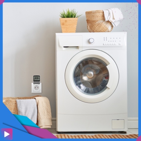 Programator Czasowy do Gniazdka Gniazdkowy LCD 10 Programów Bateria ASATO®