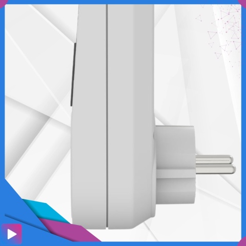 Programator Czasowy do Gniazdka Gniazdkowy LCD 10 Programów Bateria ASATO®