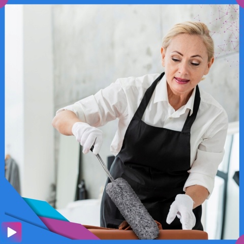 Teleskopowa Szczotka Do Kurzu Zestaw 5w1 240 cm