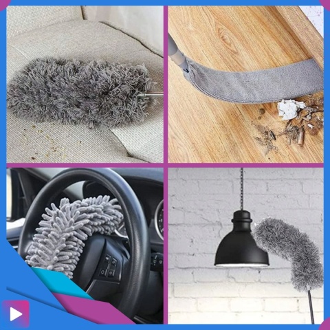 Teleskopowa Szczotka Do Kurzu Zestaw 5w1 240 cm