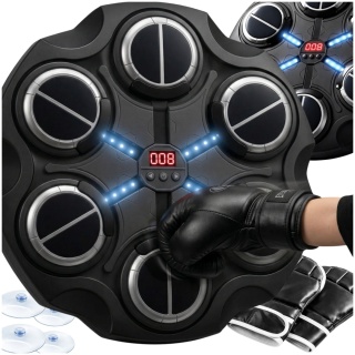 Tarcza do Boksowania Bezprzewodowa Bluetooth Rekawice Przyssawki zestaw ASATO®