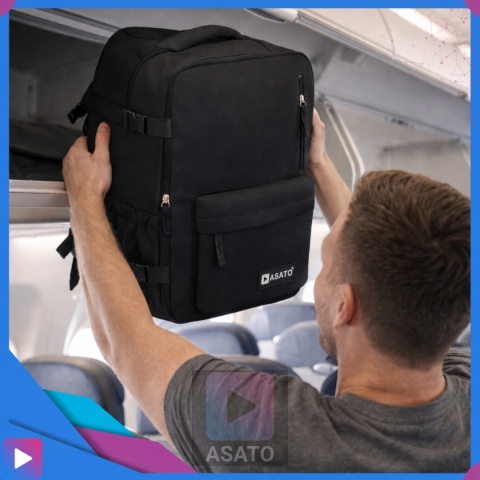 Plecak Do Samolotu Ryanair Wizzair Kabinowy SMART Bag AIR 40x30x20cm