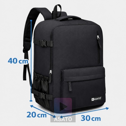 Plecak Do Samolotu Ryanair Wizzair Kabinowy SMART Bag AIR 40x30x20cm